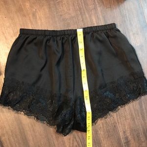 Forever 21 Black Shorts with Lace Detail